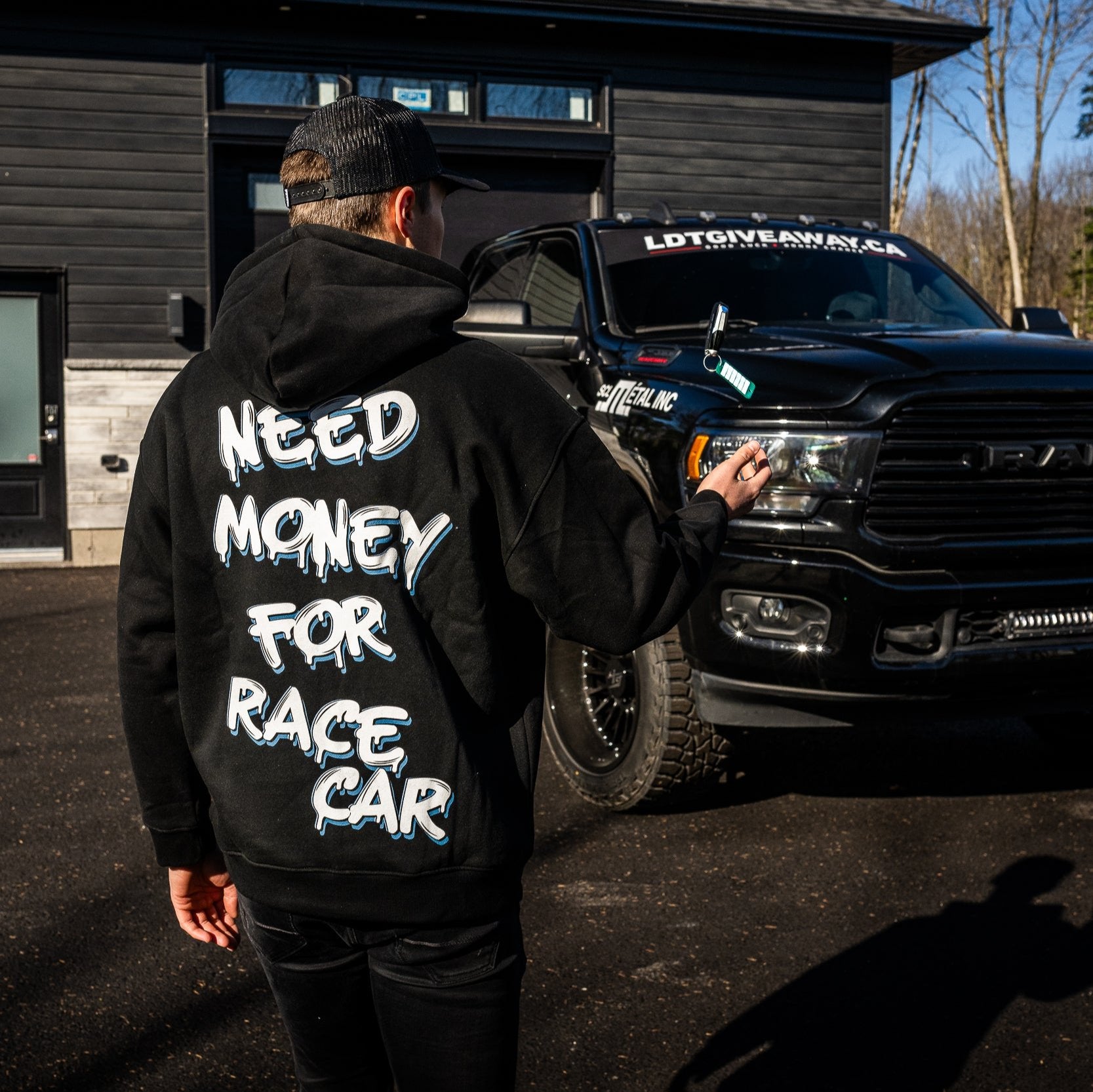 Coton Ouaté '' need money for racecar ''