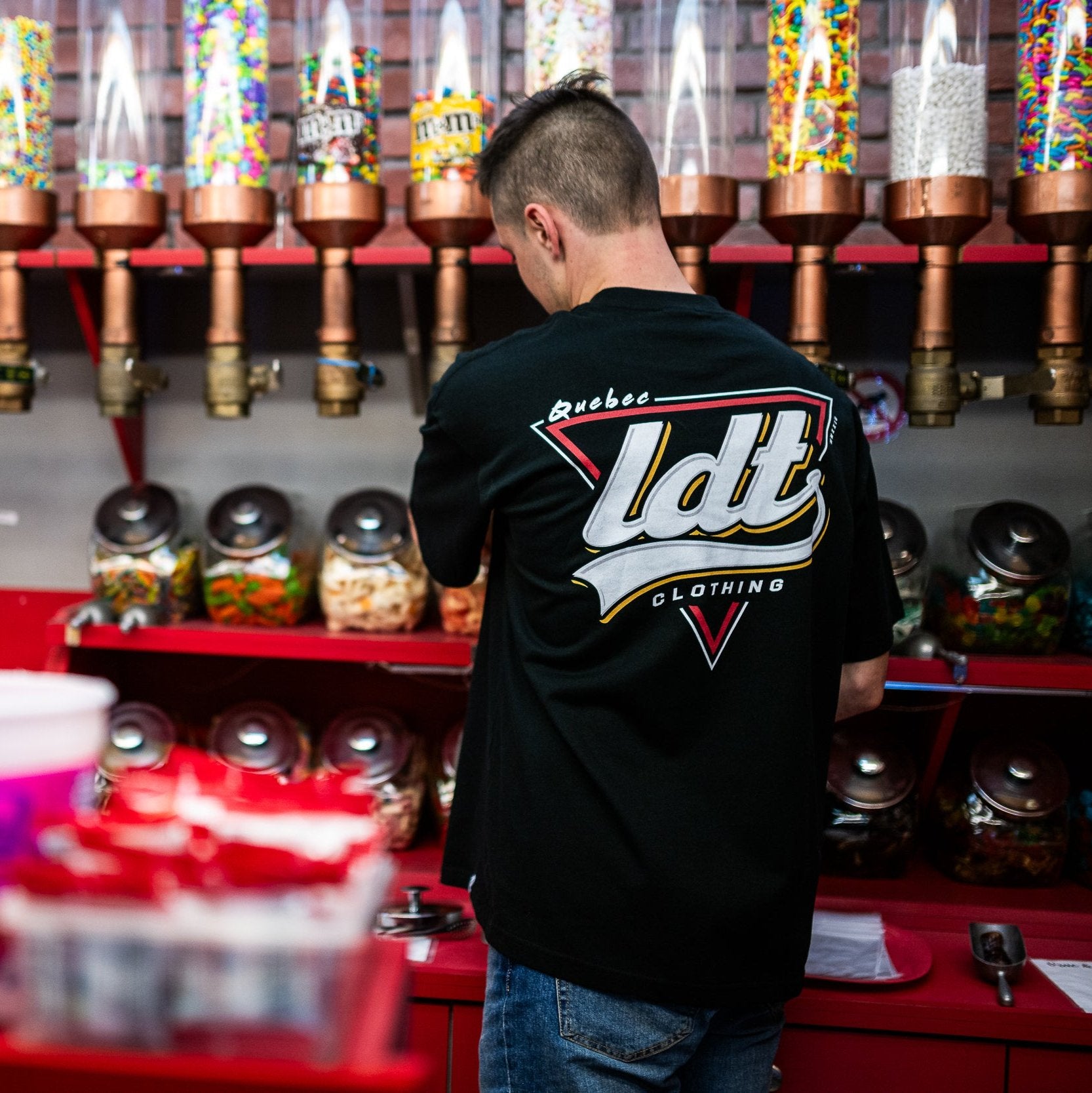 LDT Baseball Style Sweater