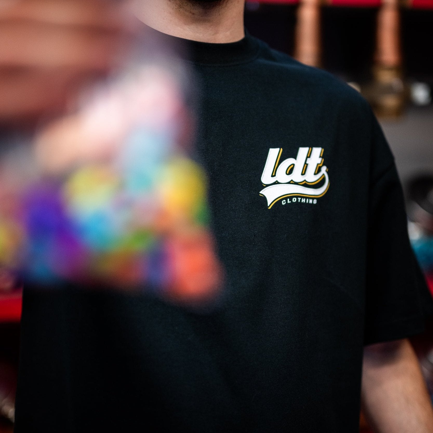 LDT Baseball Style Sweater
