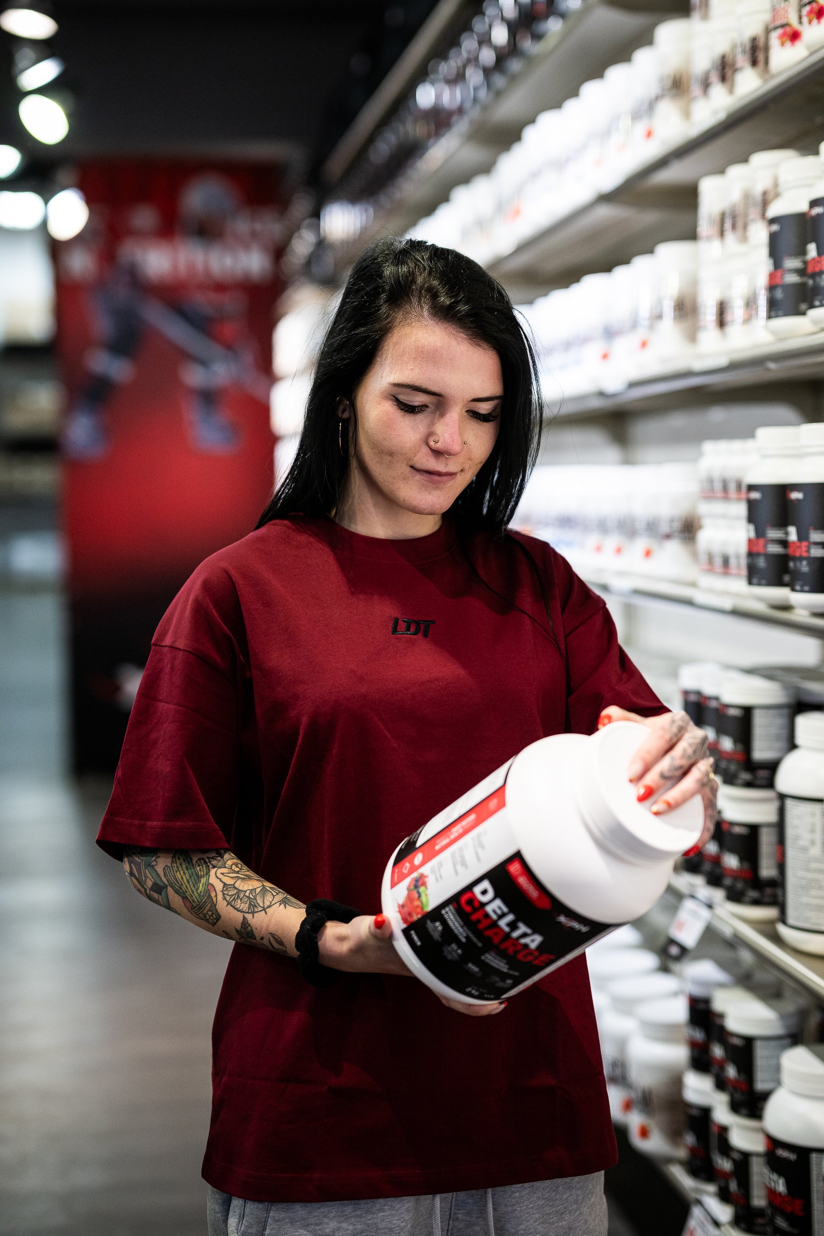 Chandail LDT classique bourgogne