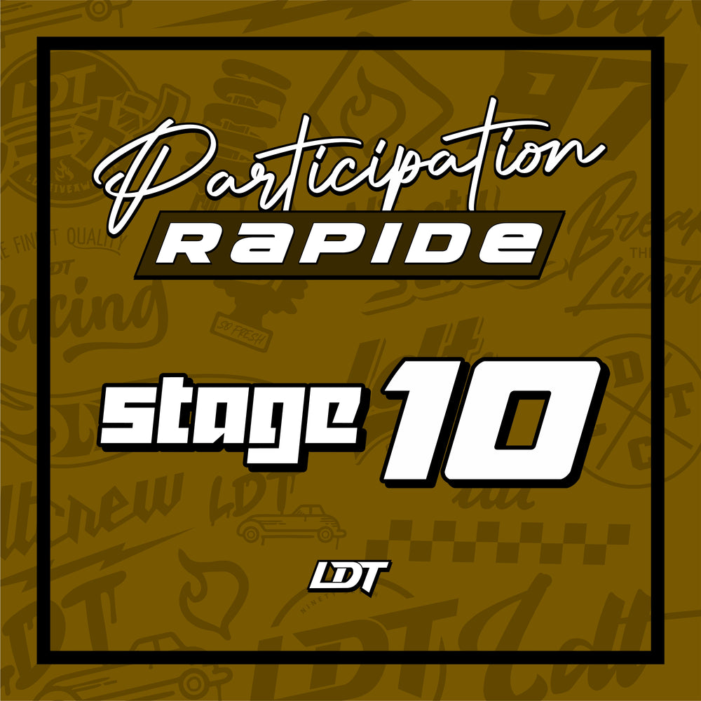 PARTICIPATION RAPIDE STAGE 10