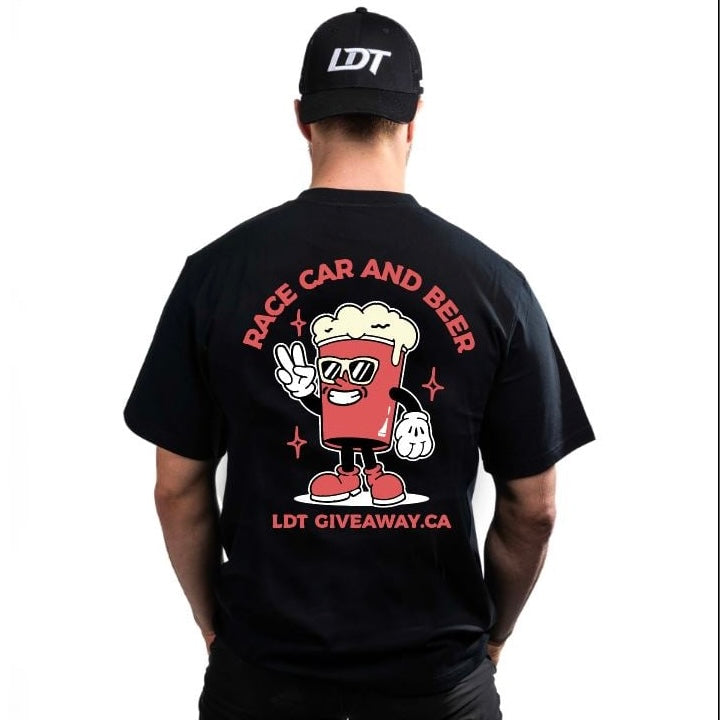 Chandail ‘’ race car and beer ‘’