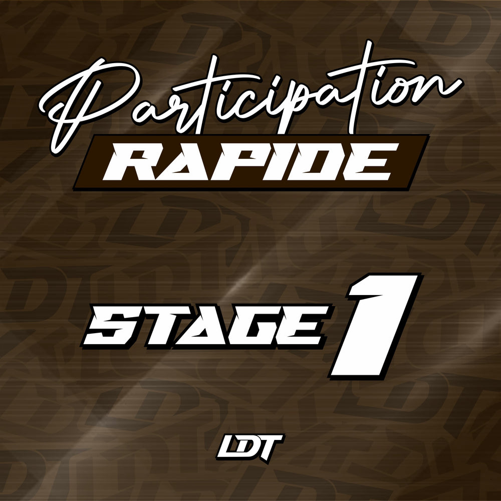 PARTICIPATION RAPIDE STAGE 1