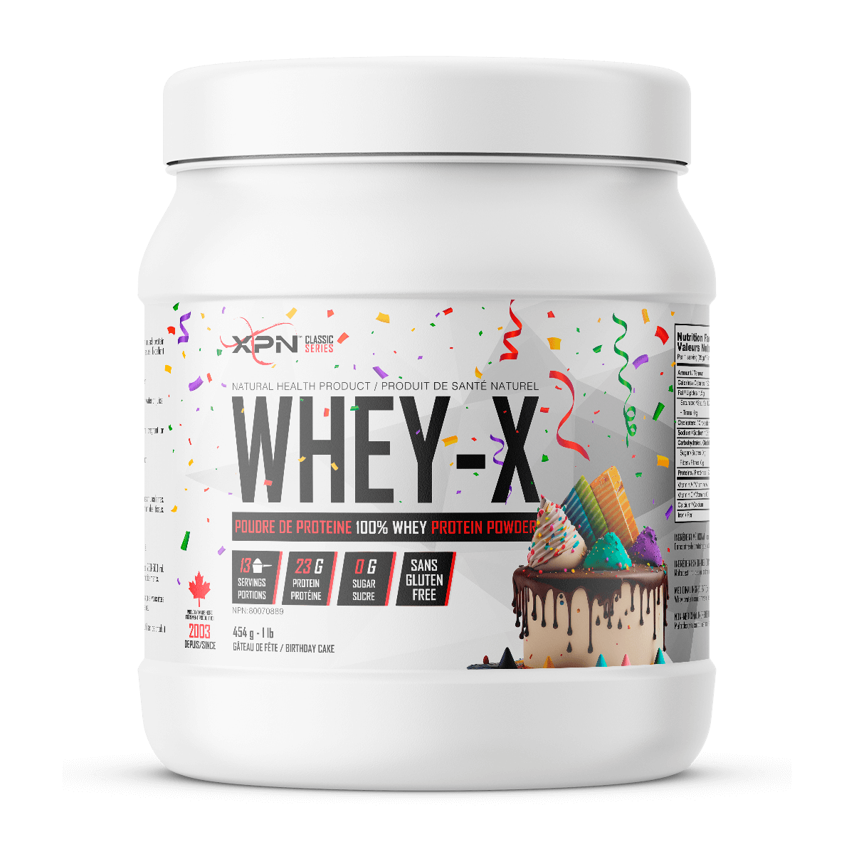 WHEY-X PROTÉINE EN POUDRE