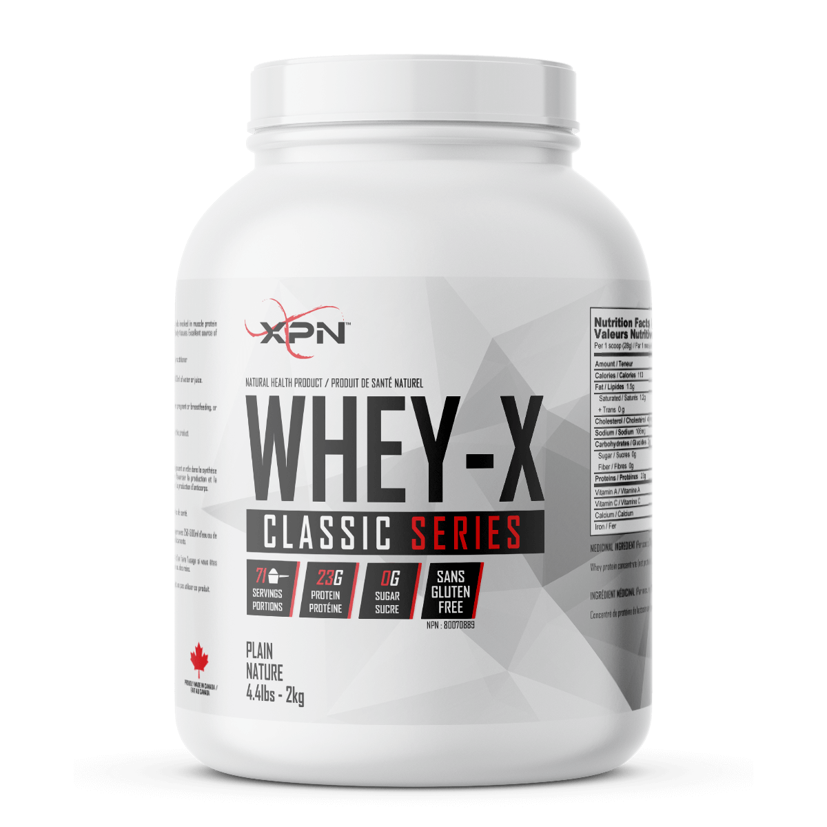 WHEY-X PROTÉINE EN POUDRE