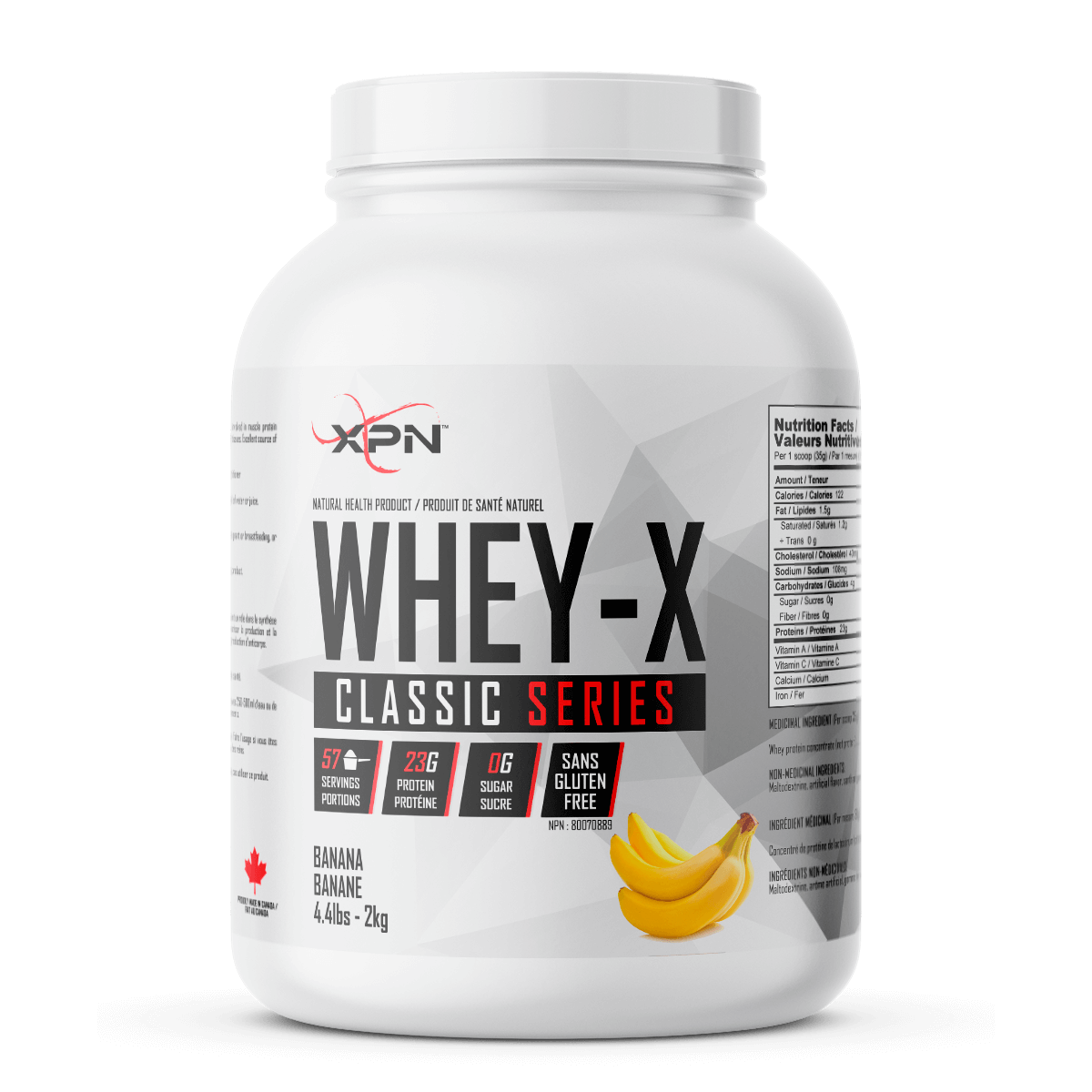 WHEY-X PROTÉINE EN POUDRE