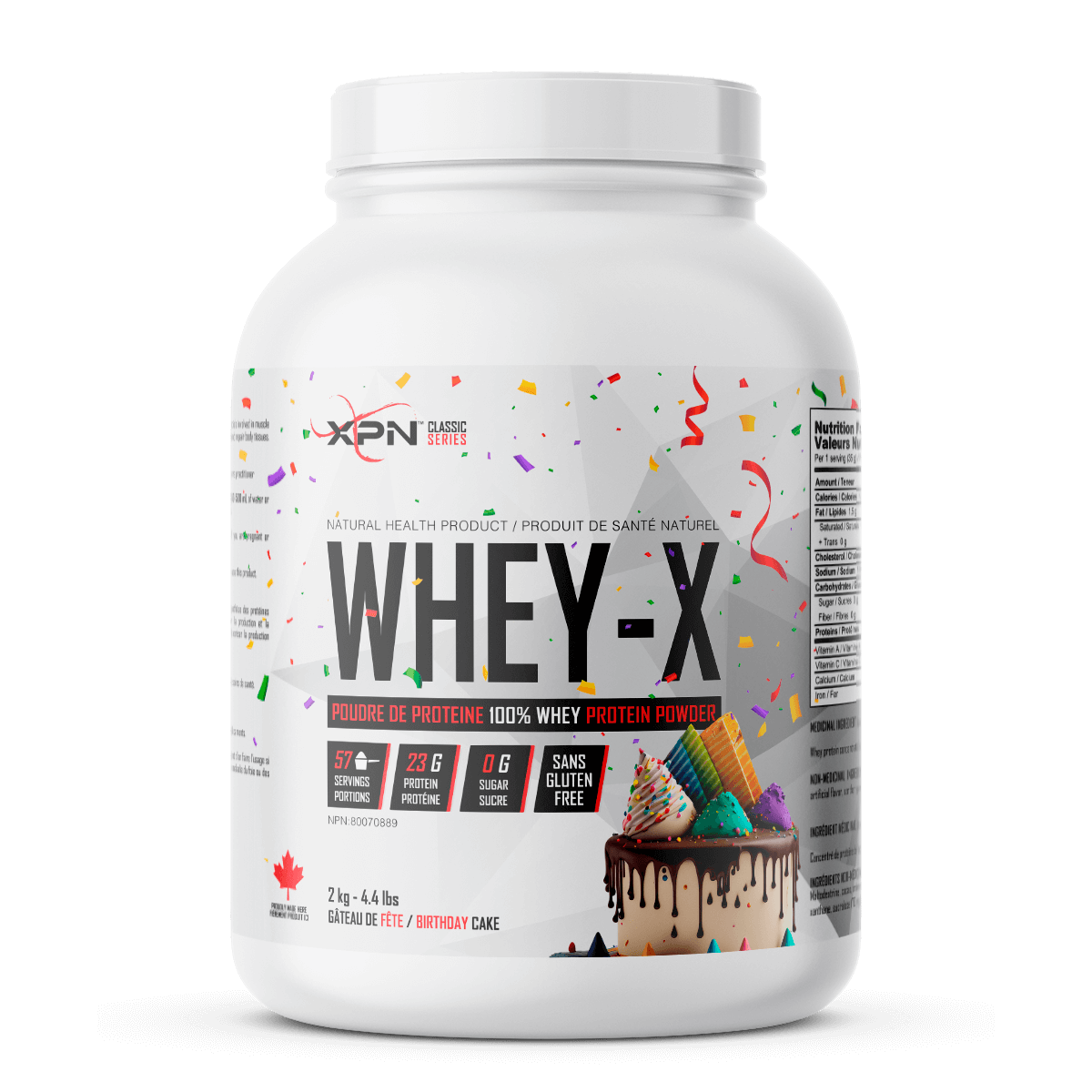 WHEY-X PROTÉINE EN POUDRE