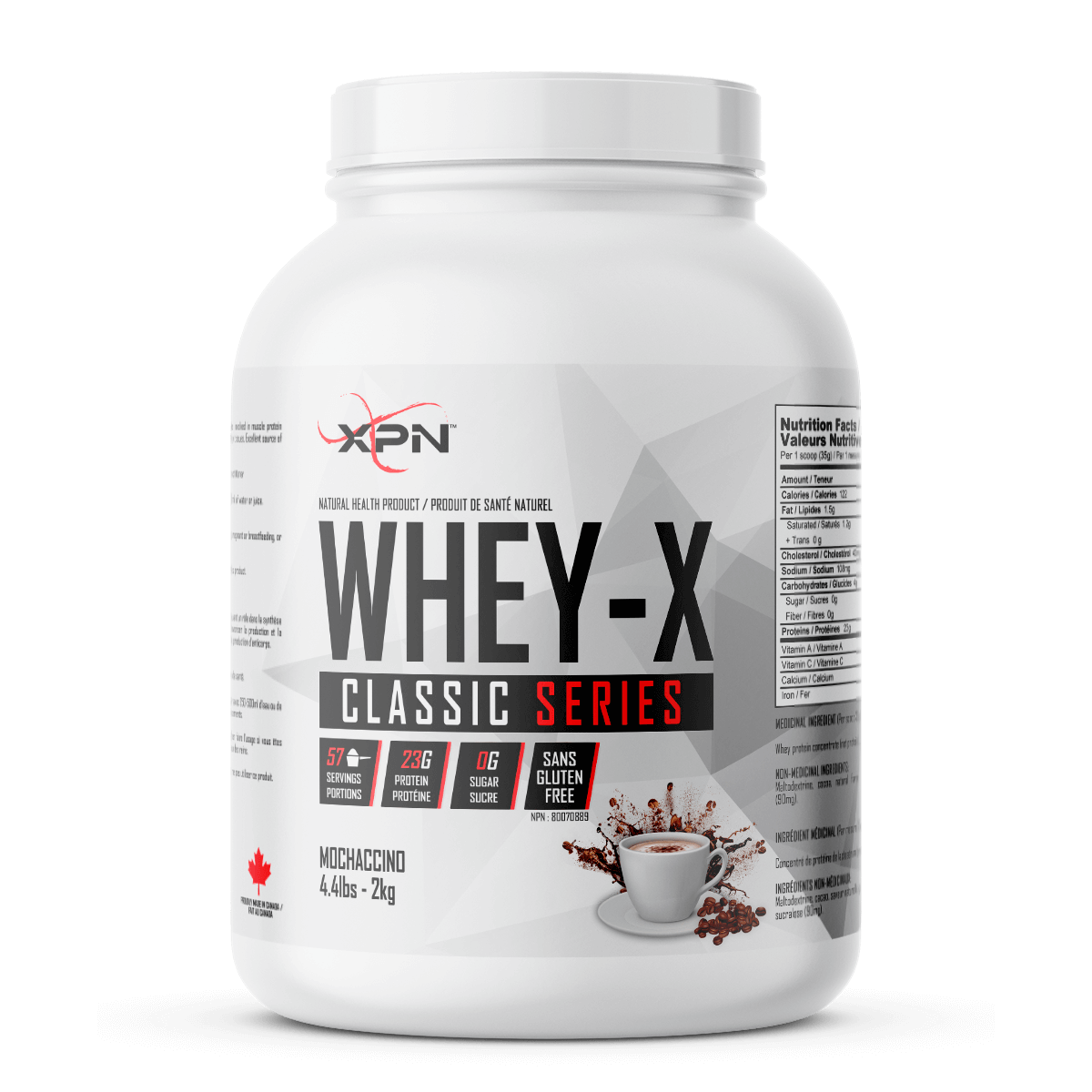 WHEY-X PROTÉINE EN POUDRE