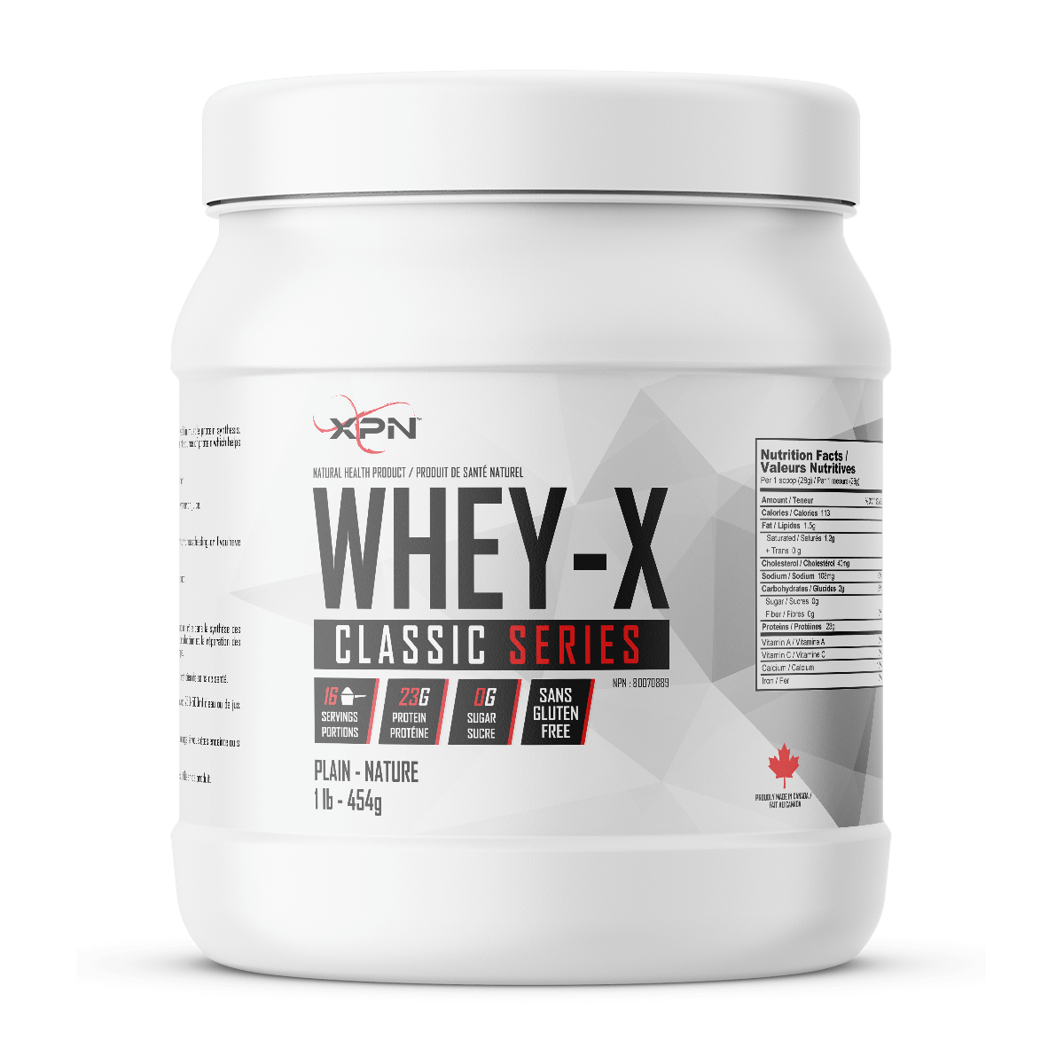 WHEY-X PROTÉINE EN POUDRE